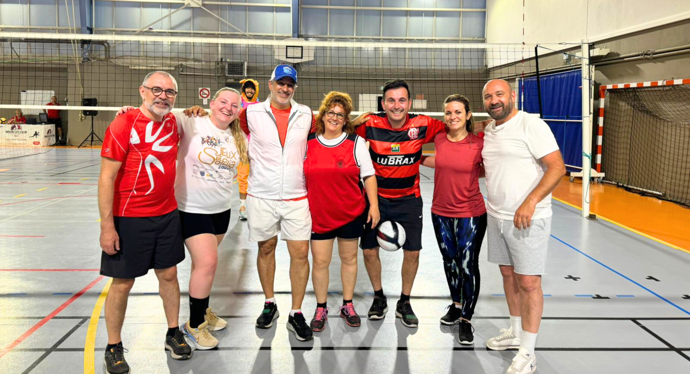 Volley aux Jeux de Sophia - COÉOS Groupe